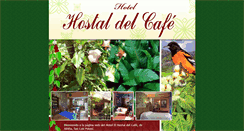 Desktop Screenshot of hotelhostaldelcafe.com